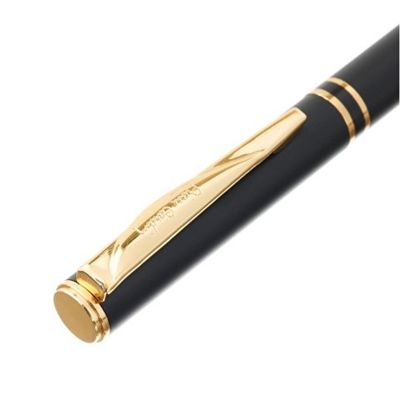 Ручка 2 в 1 шариковая и перьевая Pierre Cardin COMBI PEN, цвет - черный. Упаковка Е