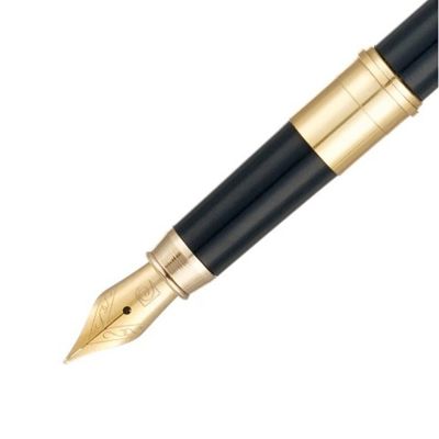 Ручка 2 в 1 шариковая и перьевая Pierre Cardin COMBI PEN, цвет - черный. Упаковка Е