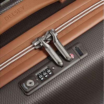 Чемодан 4-х колесный DELSEY, CHATELET AIR 2.0, 38л, коричневый
