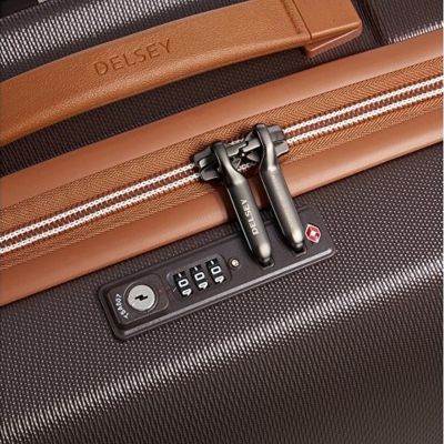 Чемодан 4-х колесный DELSEY, CHATELET AIR 2.0, 90,5л, коричневый
