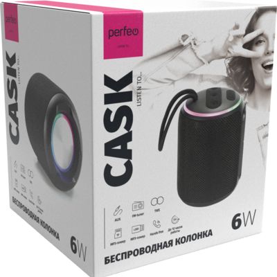 Портативная колонка Perfeo CASK