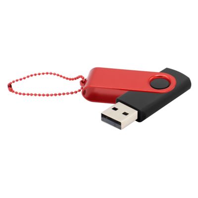 Флешка Designer To Go 2.0 USB 16Gb, черный/красный