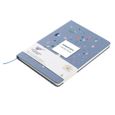 Блокнот из растительного сырья Tutti Frutti в твёрдом переплёте, лавандовый