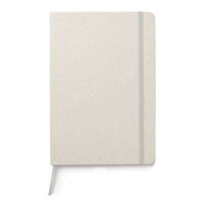 Блокнот из растительного сырья Tutti Frutti в твёрдом переплёте, цитрусовый