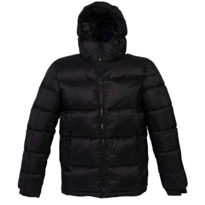 Куртка мужская "SIBERIA", чёрный, S, 100% нейлон 40г/м2, наполнитель: 100% полиэстер, 530 г/м2
