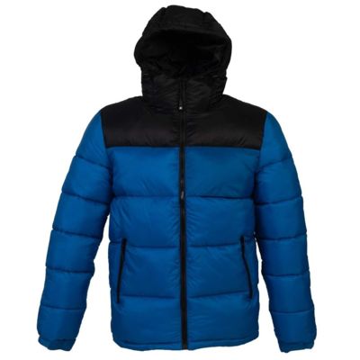 Куртка мужская "SIBERIA", ярко-синий, чёрный, 3XL, 100% нейлон 40г/м2, наполнитель: 100% полиэстер, 