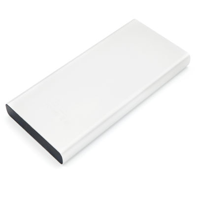 Внешний аккумулятор Höginn в металлическом корпусе, 10000mAh, серый.