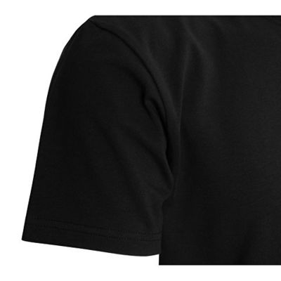 Футболка HD Fit короткий рукав с эластаном, мужская, чёрный