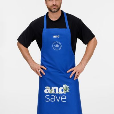 Фартук E1, синий