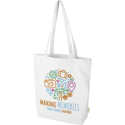 Orissa эко-сумка из органического материала GOTS, плотностью 270 г/м² - Белый