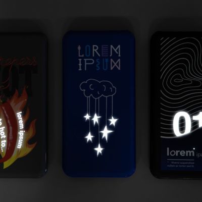 Аккумулятор Uniscend Starry, 10000 мАч, синий