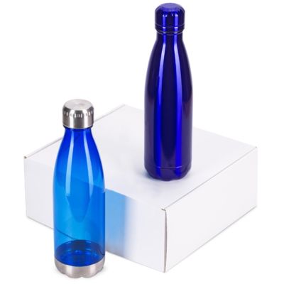 Подарочный набор с термосом и бутылкой Bottle set, синий