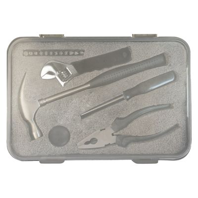 Набор инструментов Tools Baltimore черный 6 в 1 в пластиковом футляре