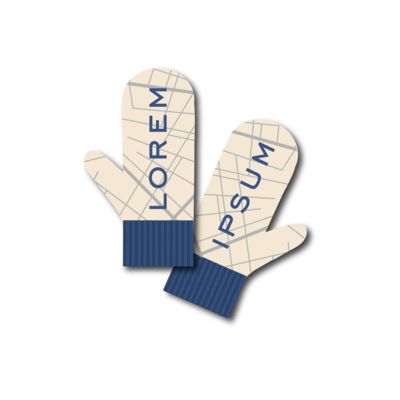 Варежки на заказ Mani, акрил, размер L