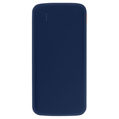 Внешний аккумулятор «Universal», 10 000 mAH, 5V 2.4 A, темно-синий