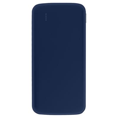 Внешний аккумулятор «Universal», 10 000 mAH, 5V 2.4 A, темно-синий