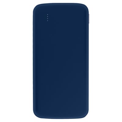 Внешний аккумулятор «Universal», 10 000 mAH, 5V 2.4 A, темно-синий