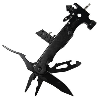 Мультитул Tools Kingston, черный, в подарочной коробке с чехлом