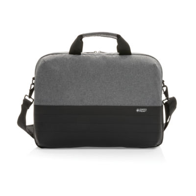 Сумка для ноутбука Swiss Peak с RFID-защитой из rPET AWARE™, 15,6’’