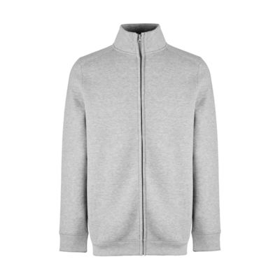 Толстовка мужская HARBOR, серый меланж, S, 80% хлопок, 20 % полиэстер, 280 г/м2