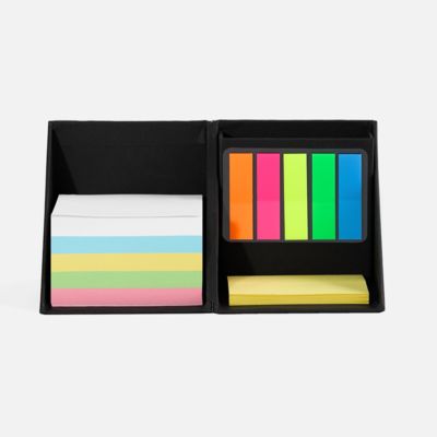 Настольный набор со стикерами Mnemonic ver.2, черный