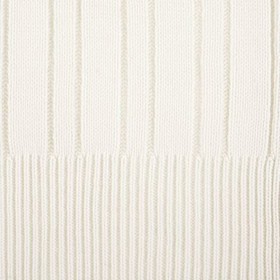 Шарф Knit Beat, белый (молочный)