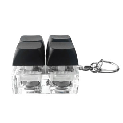 Брелок Press Anti Stress с LED подсветкой, черный