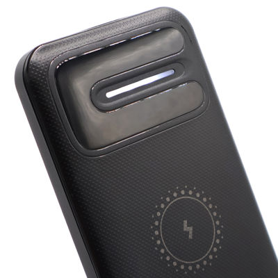 Внешний аккумулятор Odyssey, 10000 mAh с беспроводной зарядкой, черный