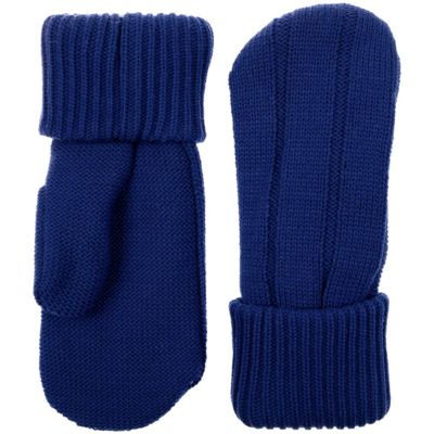 Варежки Knit Beat, темно-синие, размер L/XL