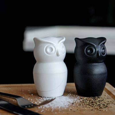 МЕЛЬНИЦА ДЛЯ СПЕЦИЙ Tasty Owl, чёрная