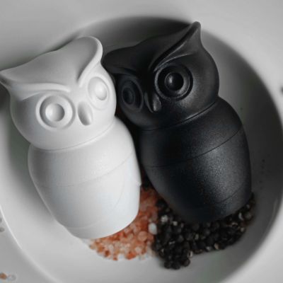 МЕЛЬНИЦА ДЛЯ СПЕЦИЙ Tasty Owl, чёрная