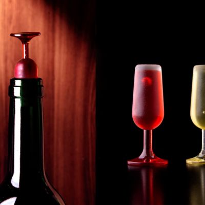 Декоративное изделие  бокалы пластиковые T-Vin 