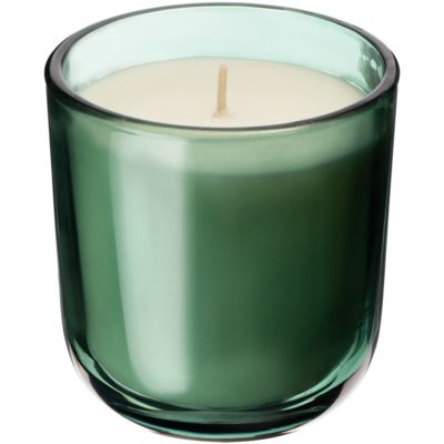 Ароматическая свеча Vitral, дубовый мох и пачули, зеленая