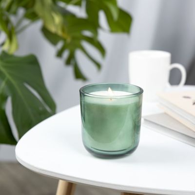 Ароматическая свеча Vitral, дубовый мох и пачули, зеленая