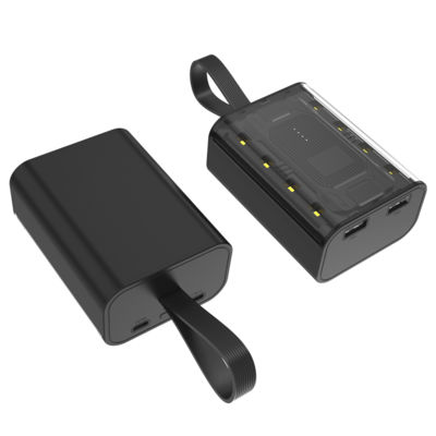 Внешний аккумулятор Courage, 5000 Mah, черный