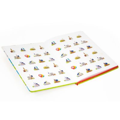 Записная книжка в клетку 15.5x21 Город R1-2441144