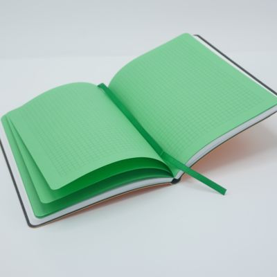 Блокнот (линейка+клетка) BiColor 15,5х21 с резинкой 2659.89