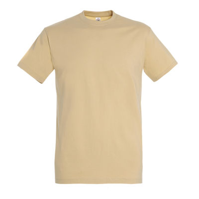 Футболка мужская IMPERIAL, песочный, 3XL 100% хлопок, 190г/м2