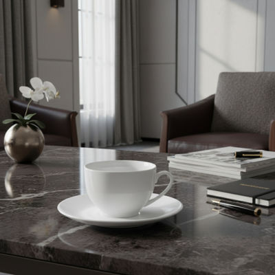 Чайная пара Swan, белая