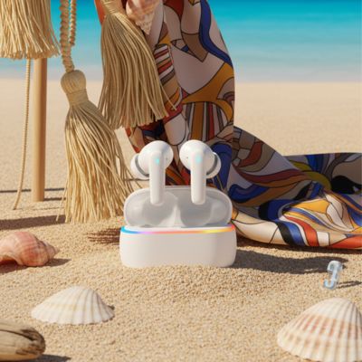 Наушники беспроводные Bluetooth Praise, белые