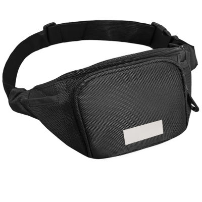 Поясная сумка SPLIT TO GO, Чёрный/Серебряный