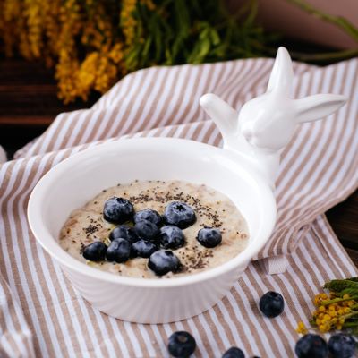 Мисочка с кроликом, 500 мл, Белый