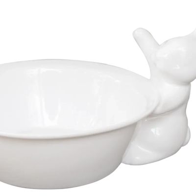Мисочка с кроликом, 500 мл, Белый