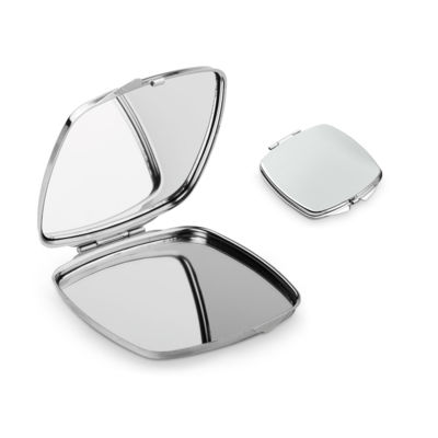 SHIMMER. Двойное металлическое зеркало для сумочки
