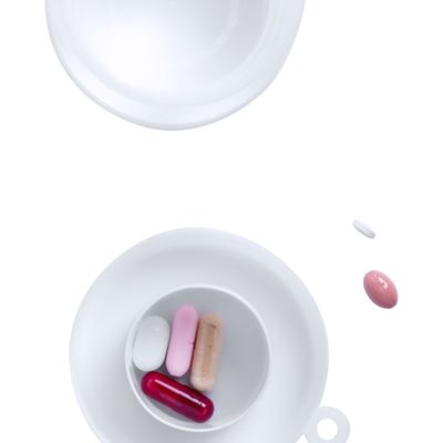 Складная чашка с отделением для таблеток Medicup