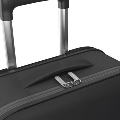 Чемодан складной Rollink Vega II 55x40x20 см, 2 колеса, черный