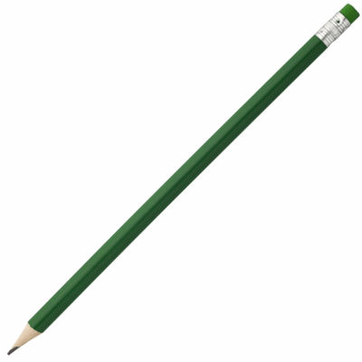 Тубус FORTE с 12 карандашами зелеными WOOD COLOR