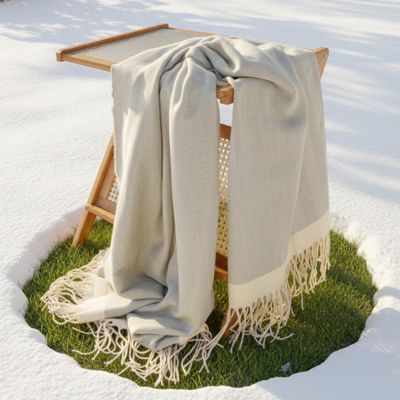 Плед акриловый WINTER, серый