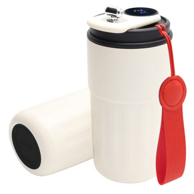 Термокружка Ashly To Go, белая/красная/чёрная