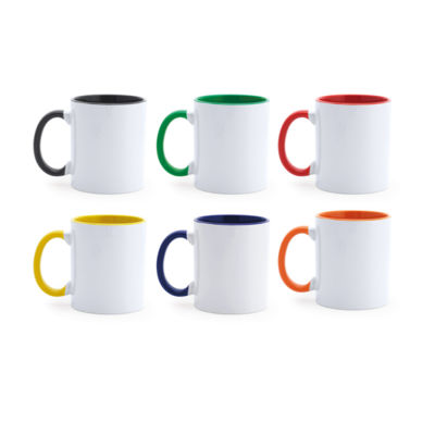 MANGO кружка WHITE/RED